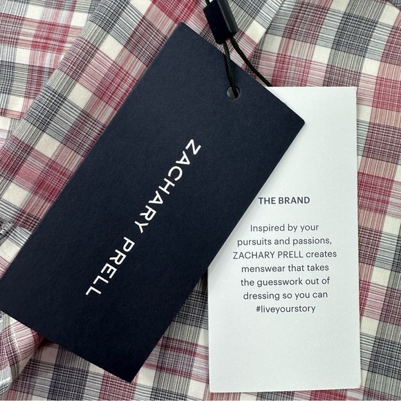 Zachary Prell Men's Shirt Sz 2XL Long Sleeve Button NWT - Picture 8 of 13